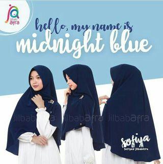 Sofiya Khimar Midnight Blue