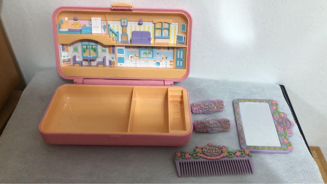 polly pocket pretty hair playset