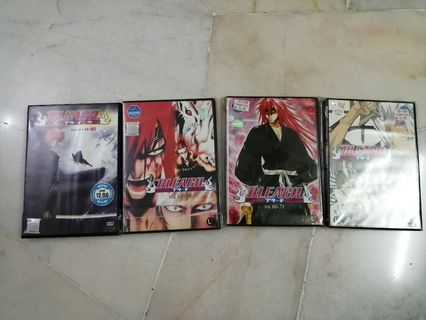 DVD Anime Bleach Complete Series Vol 1-366 + 4 Movies English Audio Box Set