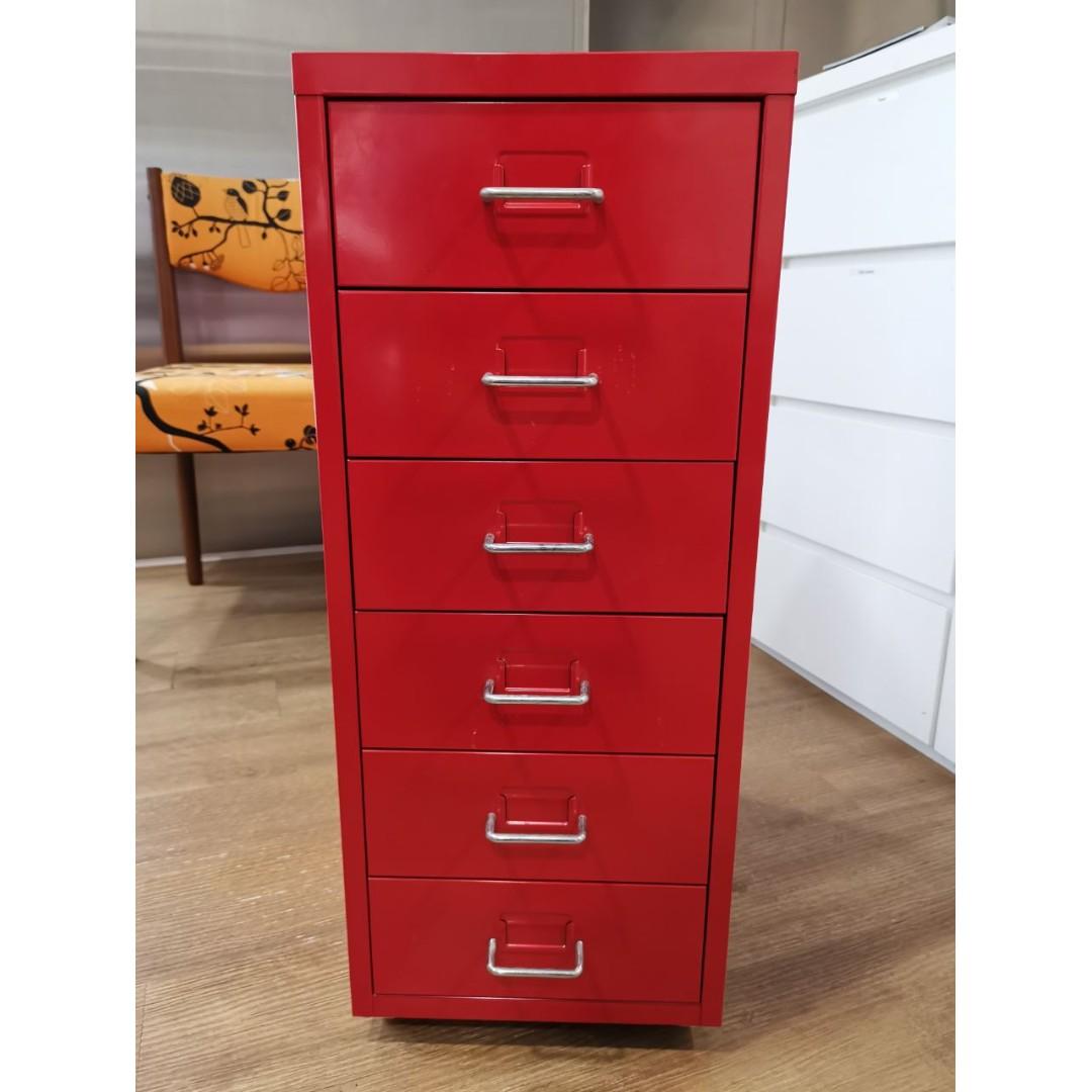 8 Ikea Helmer Drawer Unit On Castors Furniture Shelves Drawers