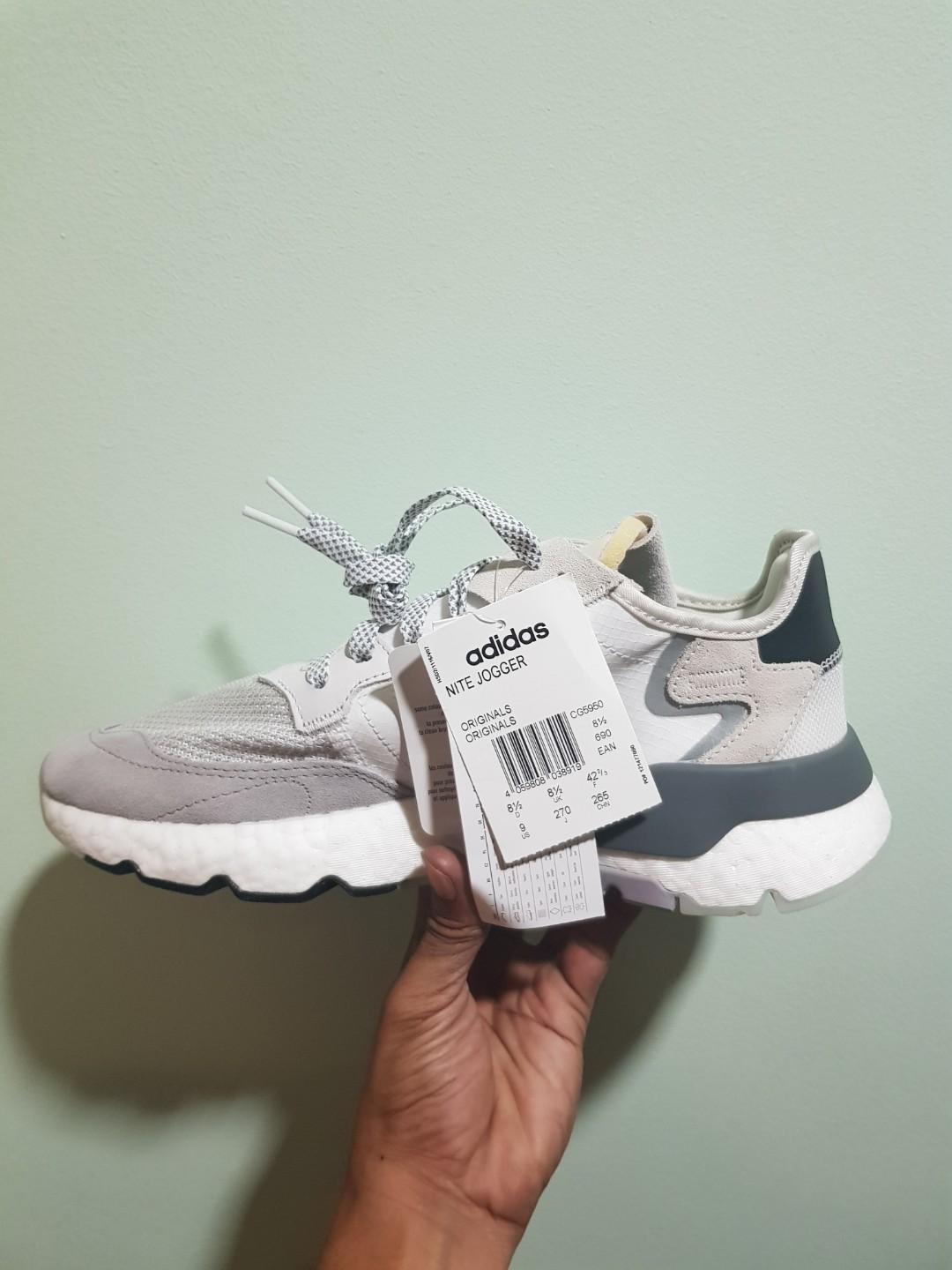 Adidas Nite Jogger UK8.5 US9 EU42 2 3 CM26.5