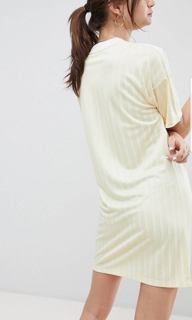 adidas dress yellow