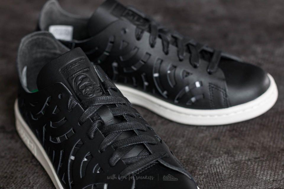 Adidas Stan Smith Cut Out shoes Black Women s Fashion Footwear Sneakers on Carousell