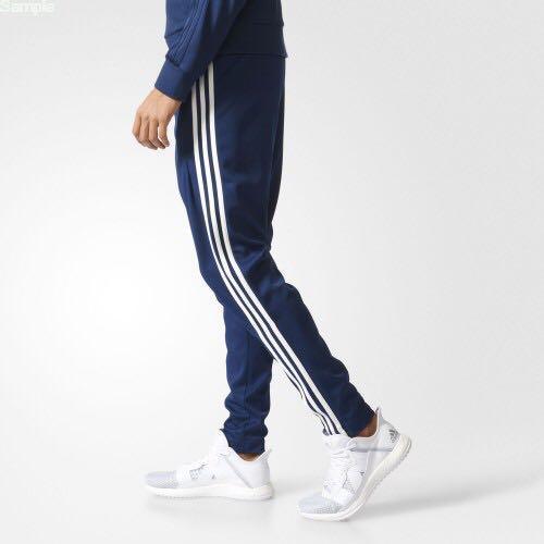 adidas Tiro 3-Stripes Pants - Blue, Men's Fashion, Bottoms, Trousers on  Carousell