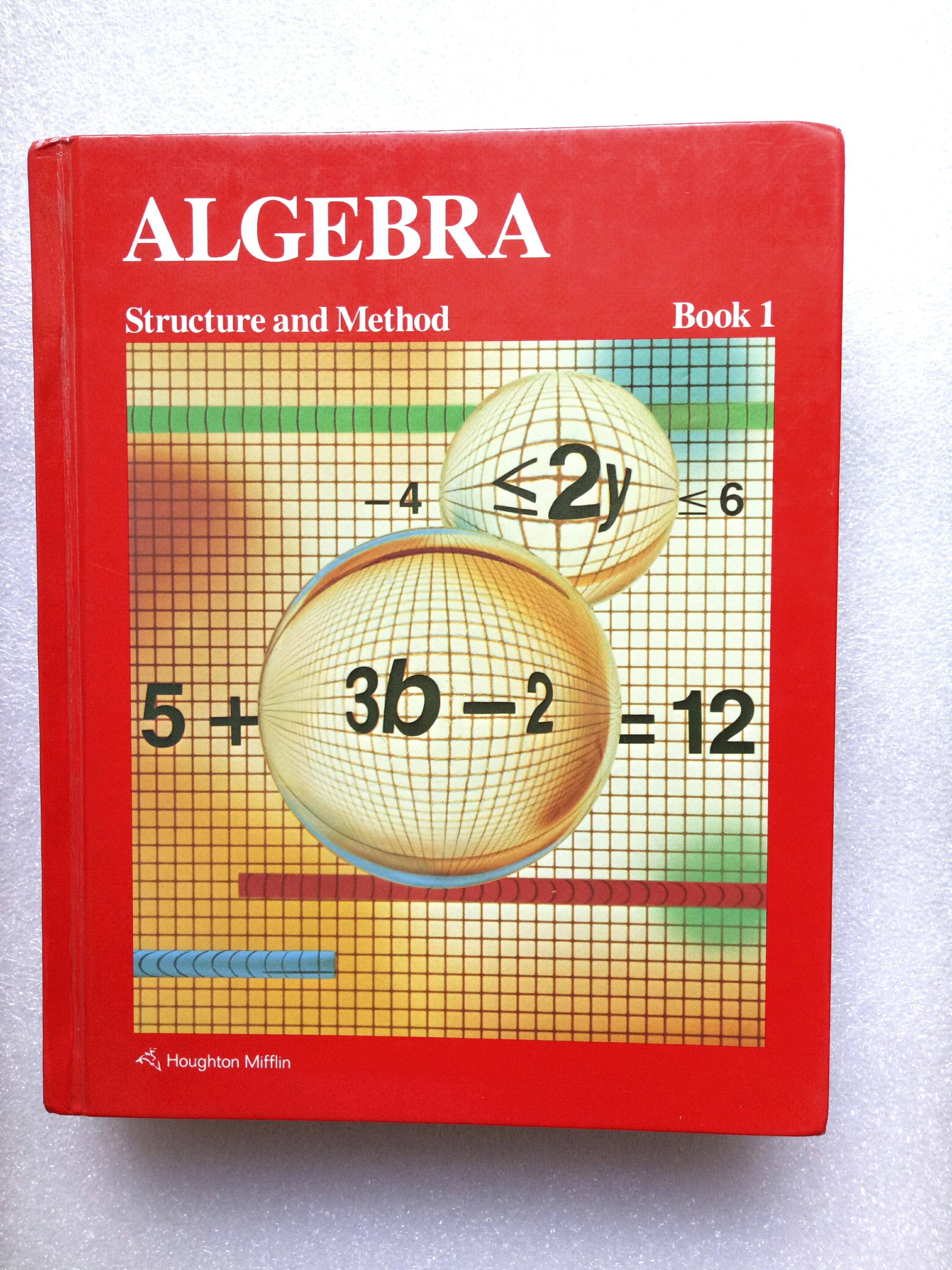 Algebra Structure And Method Books Stationery Textbooks