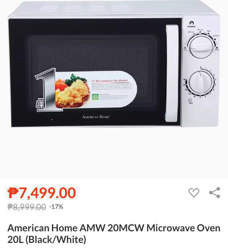 American home outlet microwave price