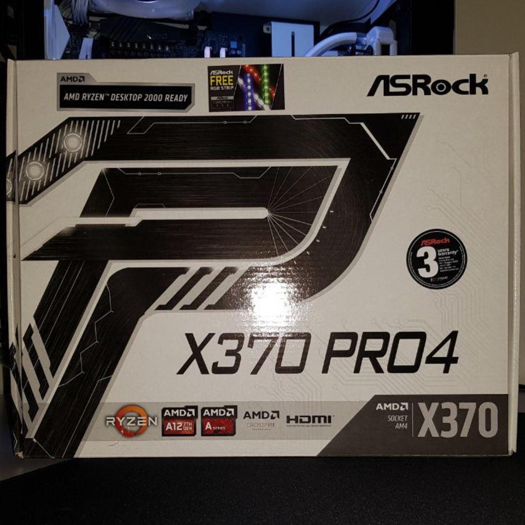 Asrock on sale x370 pro4