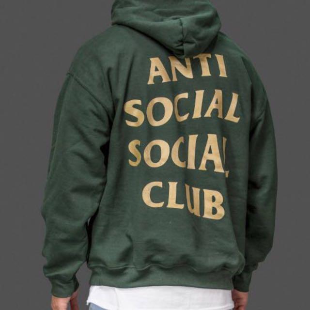 assc green hoodie