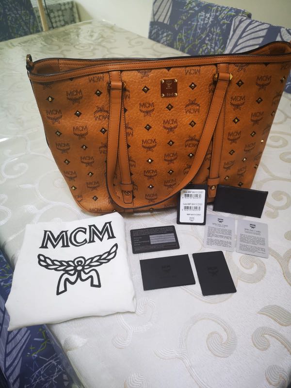 💯Guaranteed Authentic MCM Tote Bag, Excellent