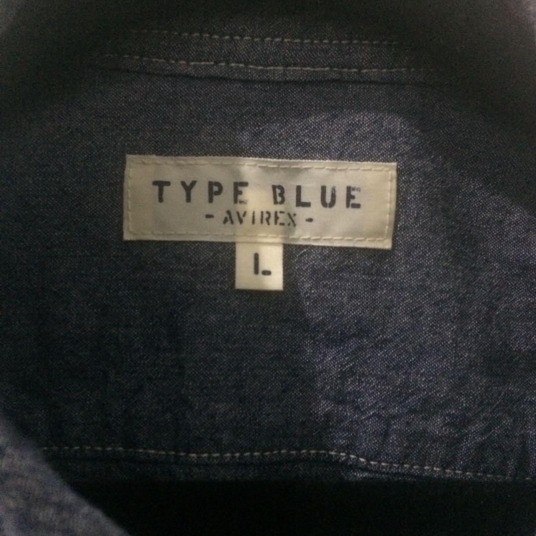 Avirex Type Blue Chambray