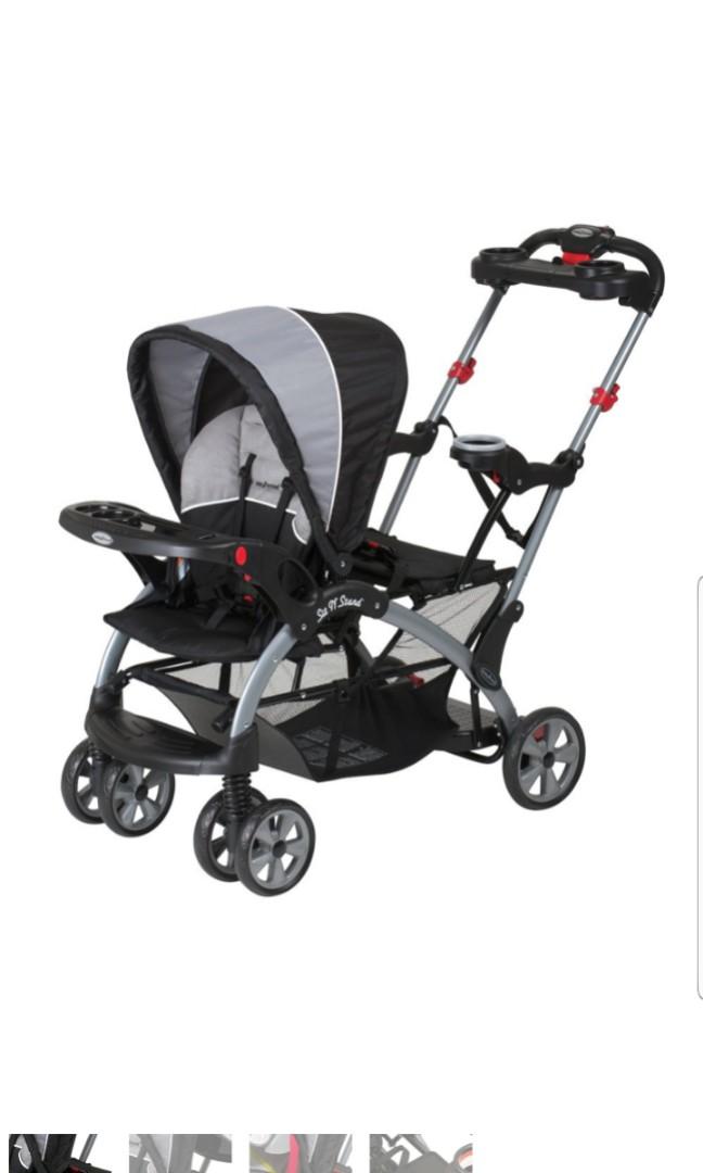 baby trend sit and stand ultra double stroller