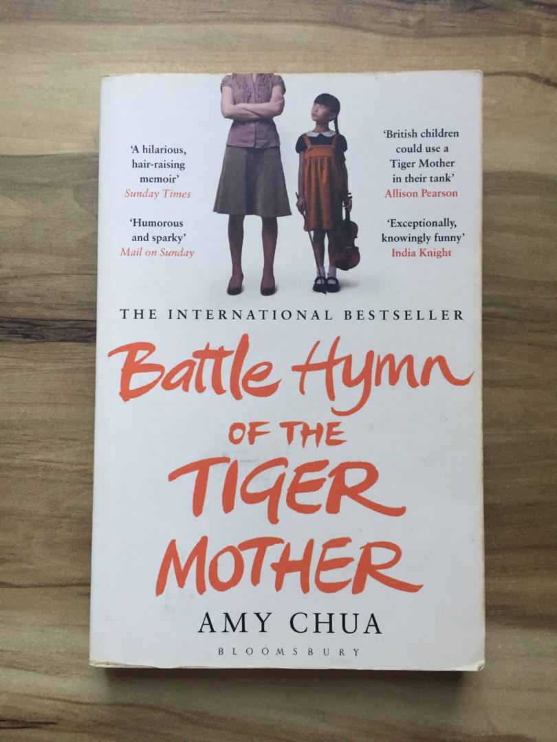 Battle Hymn Of The Tiger Mother By Amy Chua Books Stationery