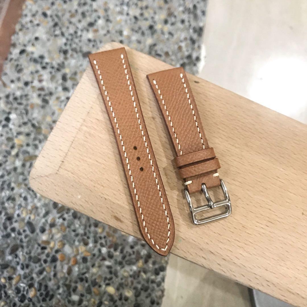 hermes leather watch strap