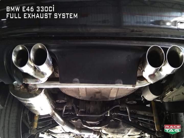 BMW E46 330CI CUSTOM MADE FULL EXHAUST SYSTEM Auto Accessories on