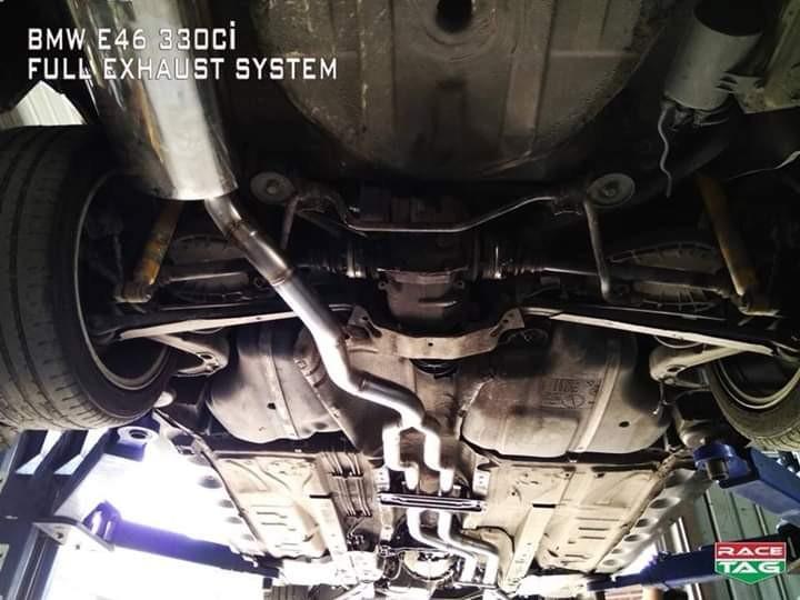 Bmw 330ci deals exhaust