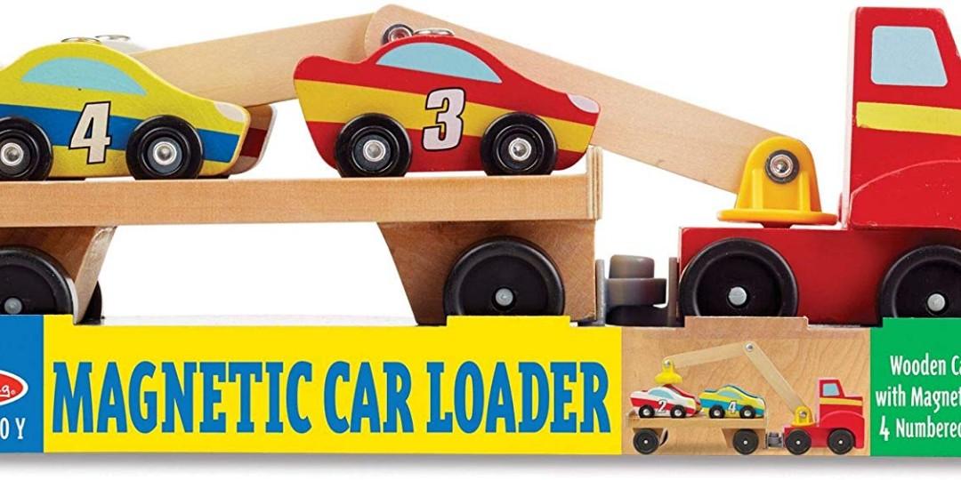 melissa and doug magnetic car loader