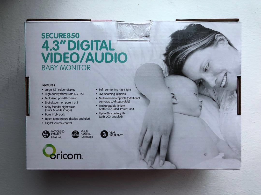 Brand New Oricom Baby Monitor Secure 850
