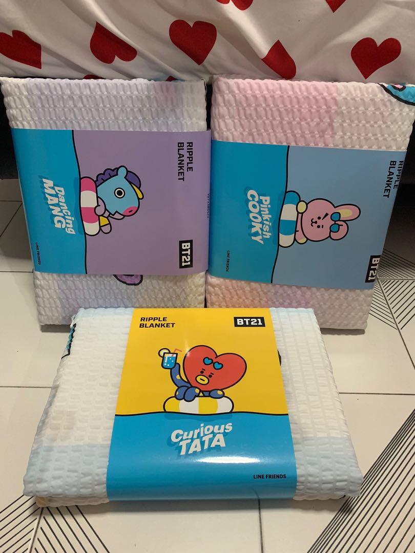 Ripple blanket bt21 2025
