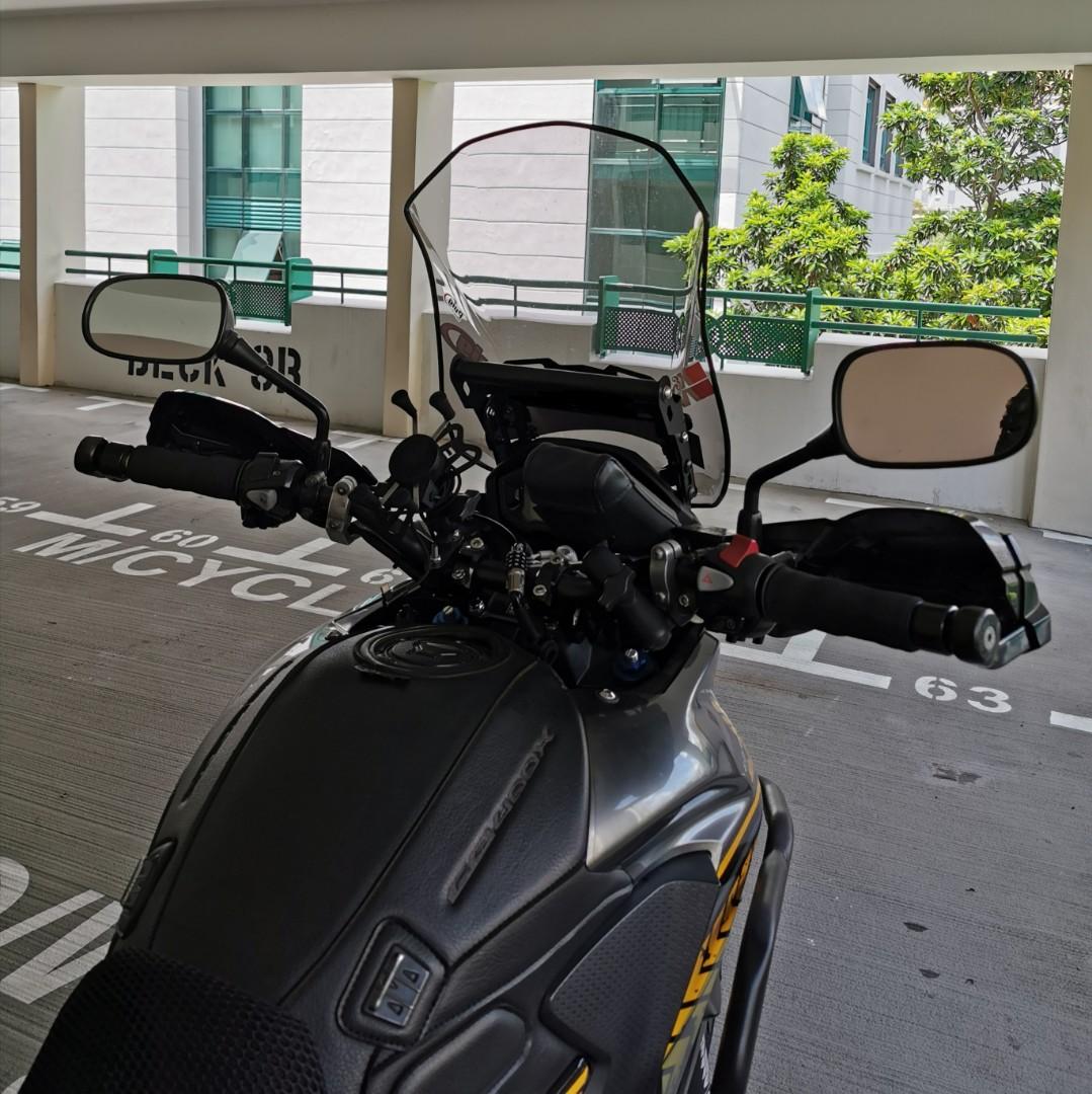 CB400X/Fighthawk/Tourism Honda Handlebar Replacement, Motorcycles