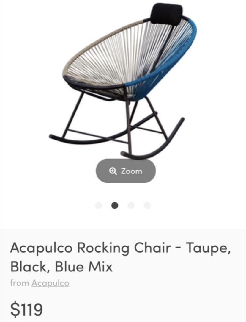 Cheap Hipvan Rocking Chair Free Delivery Furniture Home Living Furniture Chairs on Carousell