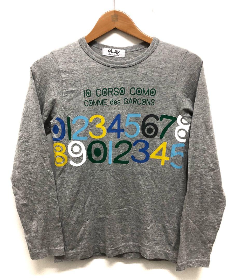 Comme des garcon play long sleeve 10 corso como