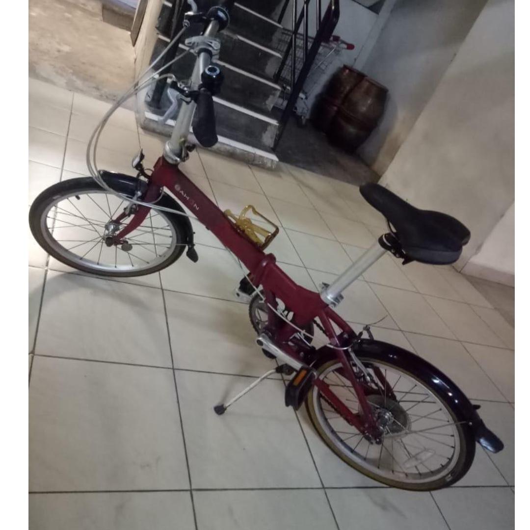 Dahon Vitesse D7 Warna Merah Sepeda Lipat Seli Import All Part