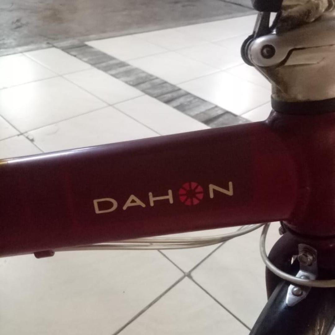 Dahon Vitesse D7 Warna Merah Sepeda Lipat Seli Import All Part