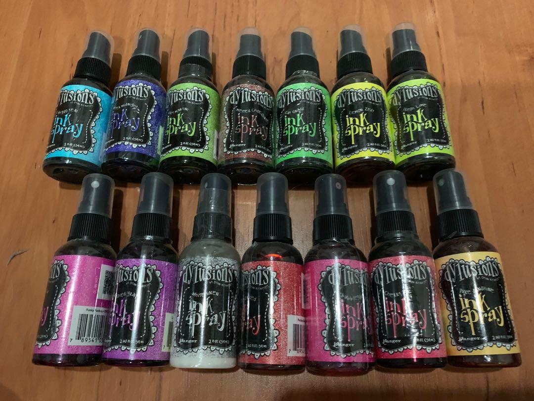 Dylusions Ink Spray Design Craft Craft Supplies Tools On Carousell Learn how to use your dylusions ink sprays in a whole new way! carousell