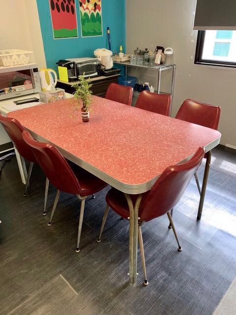 Melamine table shop