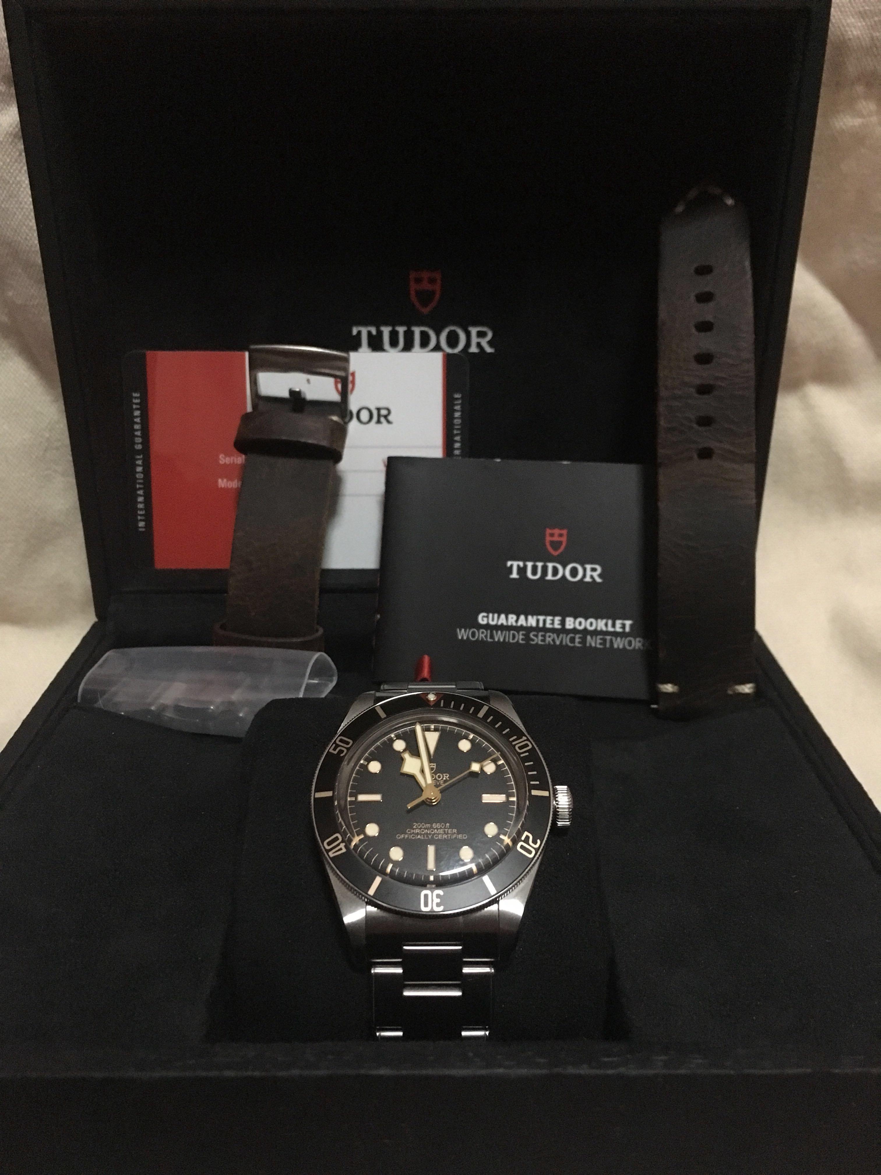 Full Set Tudor Black Bay Fifty Eight 58 Men S Fashion Watches On Carousell