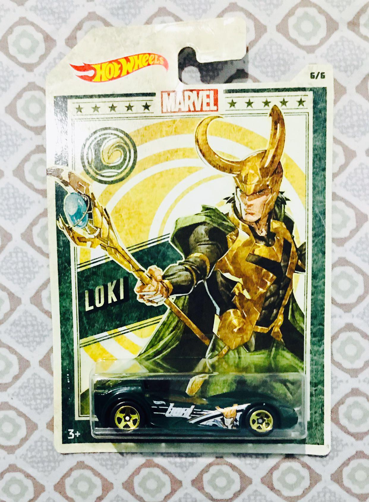 Hot wheels marvel loki online