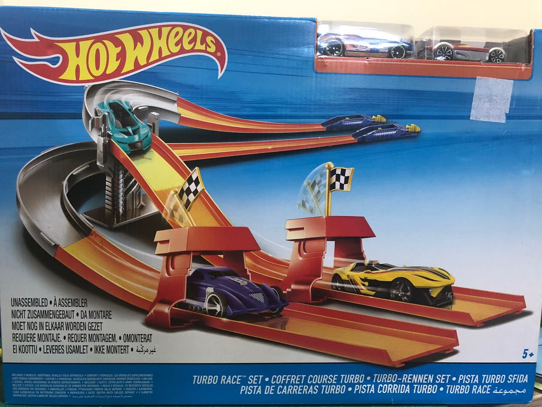 hot wheels turbo race set