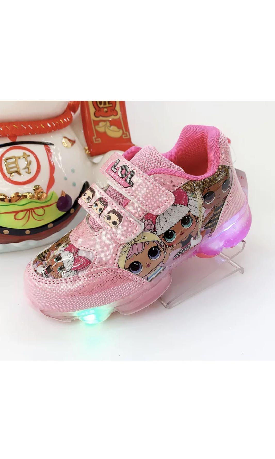 Instock New Arrival One Size One Color Per Shoe Only Lol Surprise Cover Shoe With Light Brand New Size Insole 16 5 19cm 2 Colors Available Gd Quality And Light Babies Kids Girls