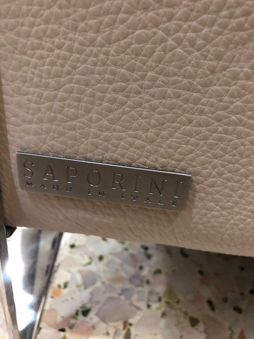 Italian Leather L Shaped Sofa from Harvey Norman, Furniture & Home