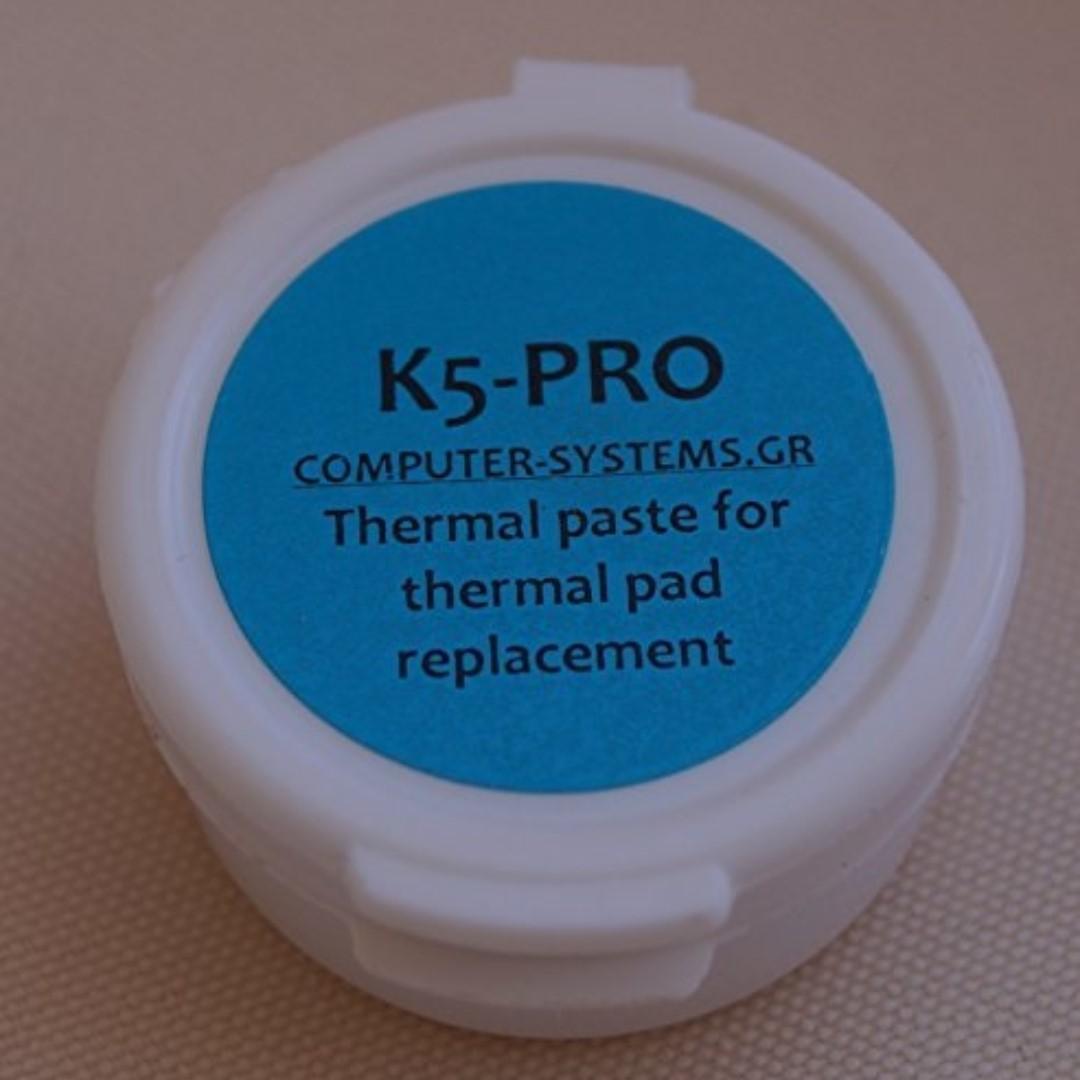 K5-Pro gummy thermal paste (20g) for thermal pad replacement (imac, ps4