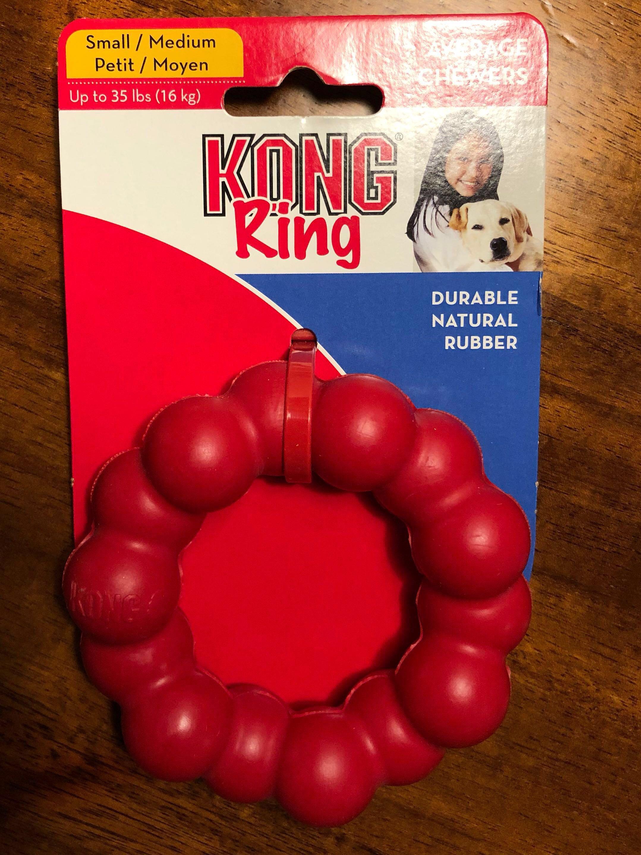 kong ring dog toy