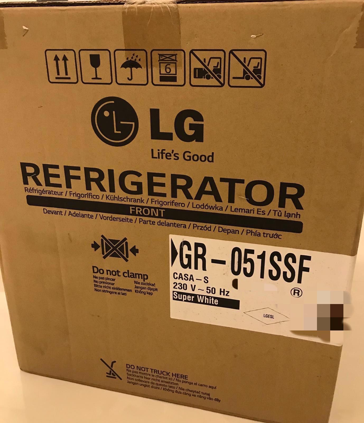 LG Bar Fridge, TV & Home Appliances, Kitchen Appliances, Refrigerators