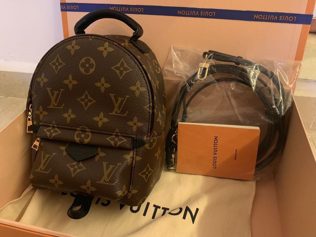 Louis vuitton palm springs mini backpack waiting list best sale