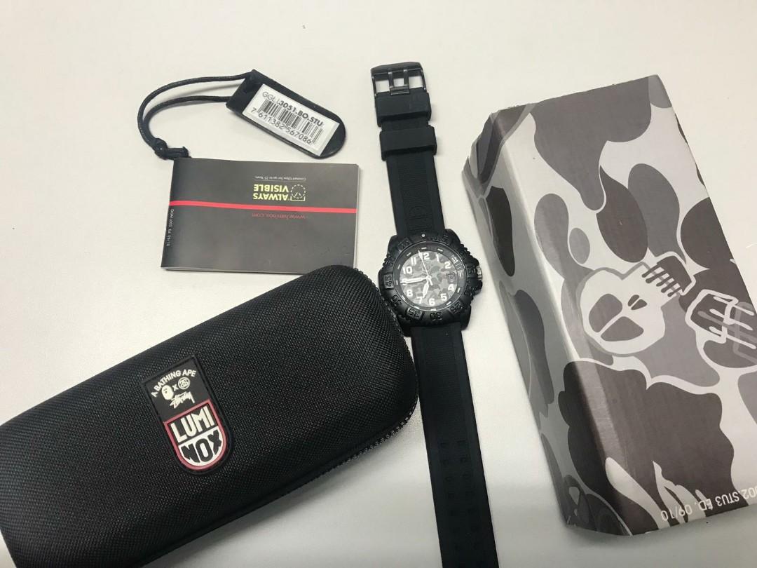 SEAL限定商品 A BATHING APE Stussy x Watch STUSSY 2024年最新