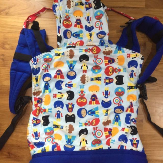 superhero baby carrier