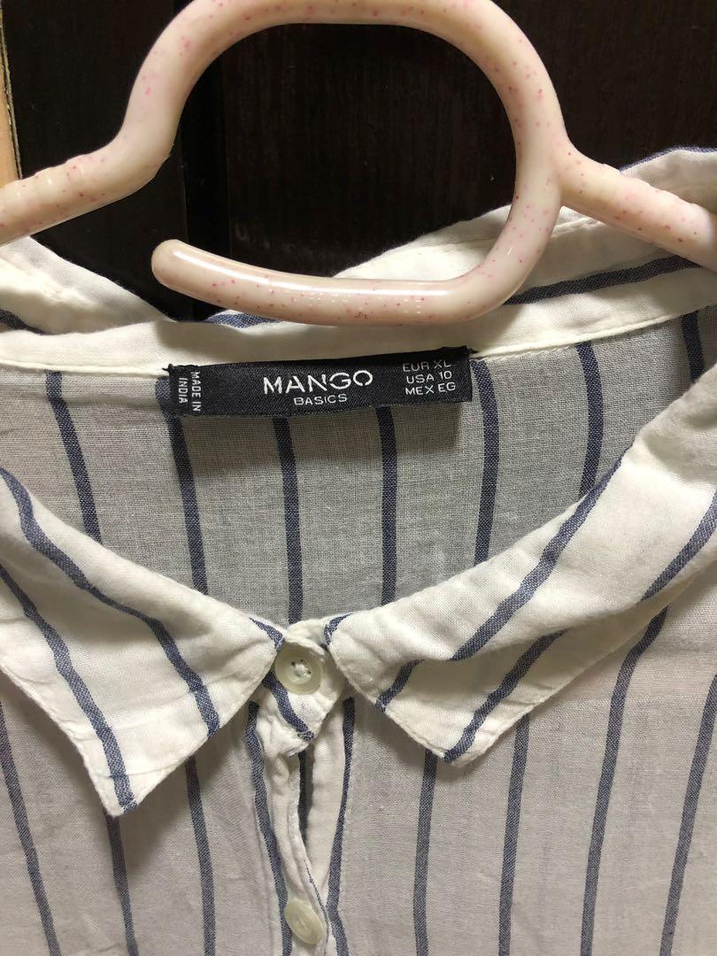 Mango Oversized Polo (Category: Shirts) located in Makati City. Submitted by cbenj (Listing ID 231355474, Image 2). Description: .