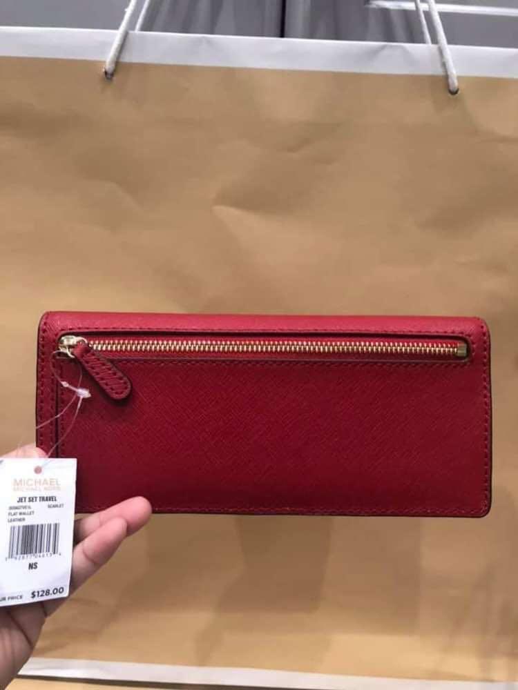 Michael Kors Jet Set Travel Wallet (Category: Wallets & Card holders) located in Quezon City. Submitted by ecca10 (Listing ID 224267759, Image 2). Description: 🔸MK Jet Set Travel Wallet 🔸MK wallet and wristlet with gift receipt, care card ON HAND 🔸Price: 2,900 + actual SF 🔸Payment: 📌COD via LBC 📌Bank transfer BPI (Open for Lay away) 🔸Shipping via: 📦LBC/JRS 🛵Grab express / Lalamove 🔸Send message if interested.