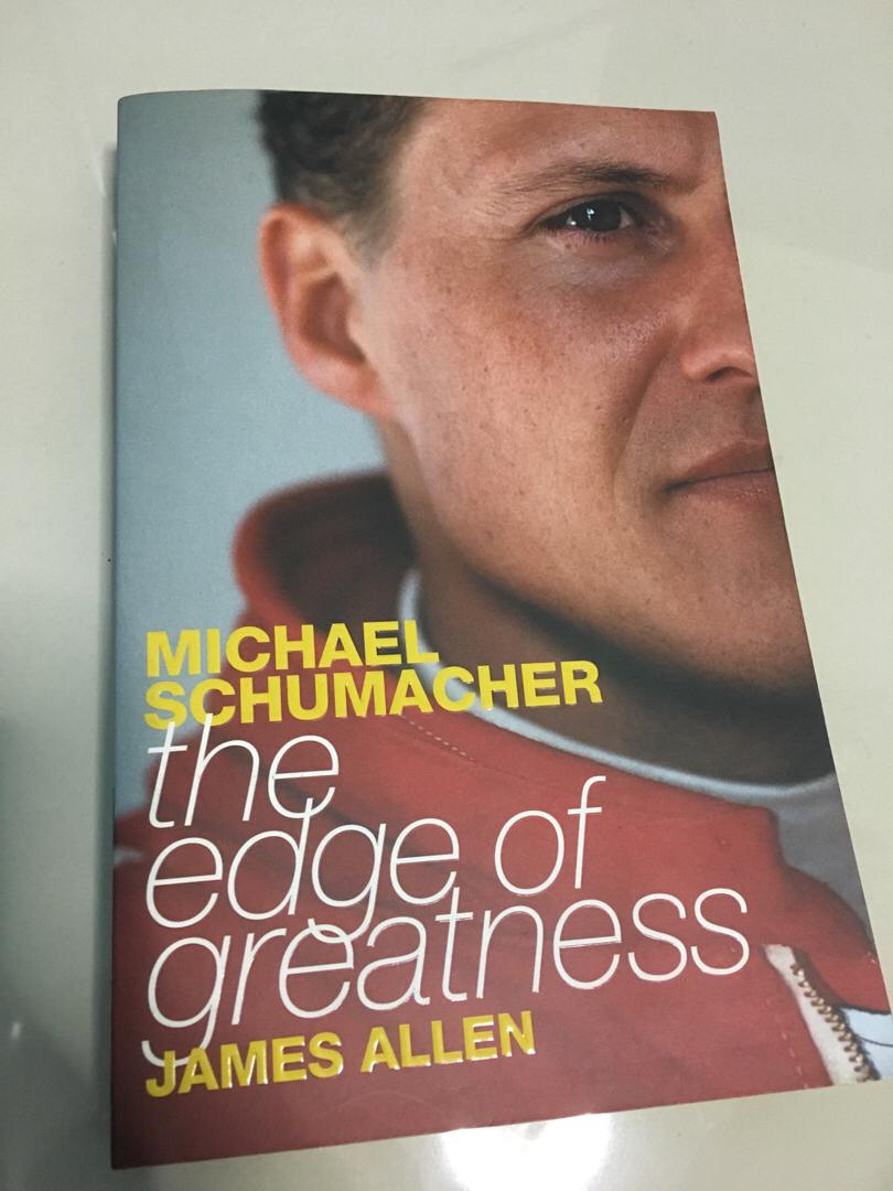 Michael Schumacher The Edge Of Greatness Books Stationery Books On Carousell