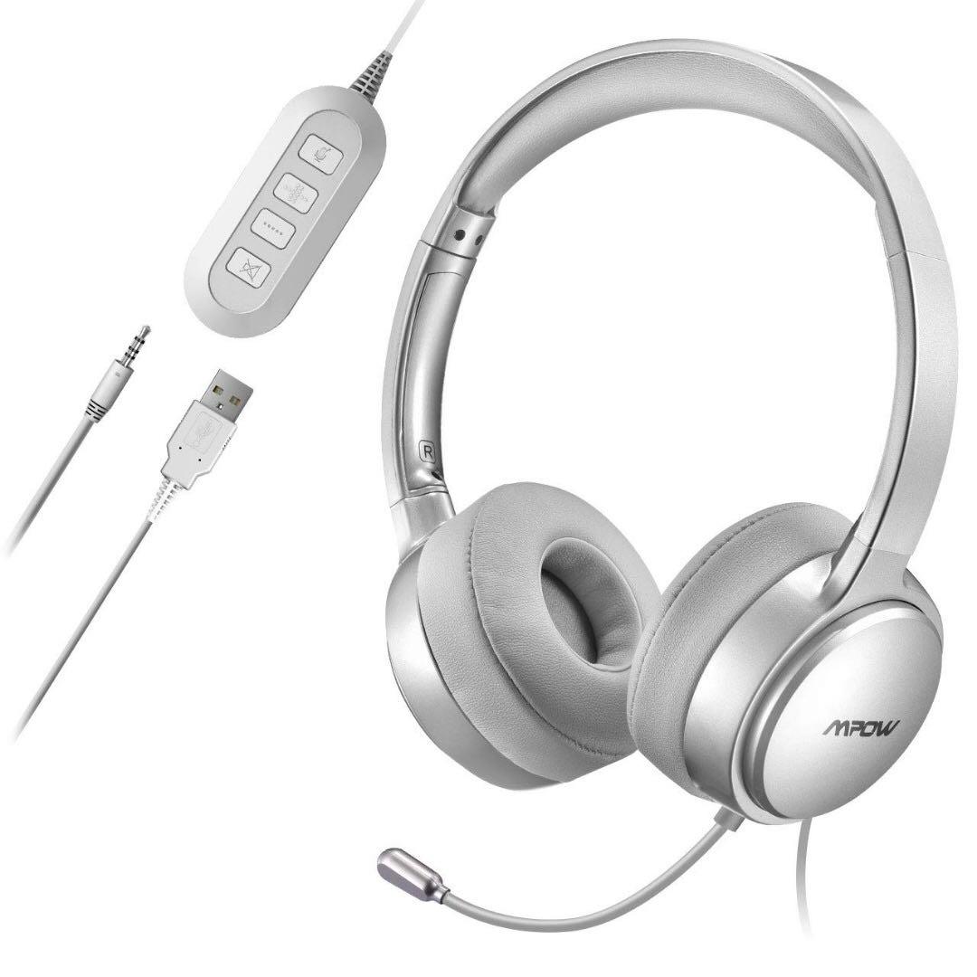 mpow computer headset
