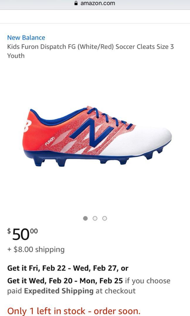 soccer shoes size 1
