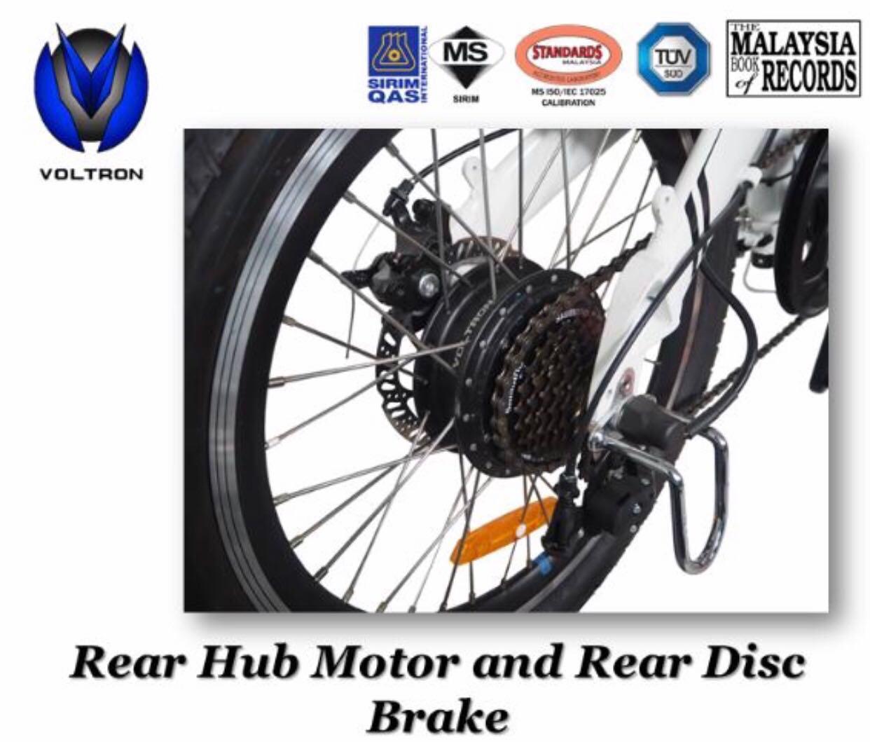 NEW Voltron Bike Electric Foldable Bicycle, Sports Equipment, Bicycles