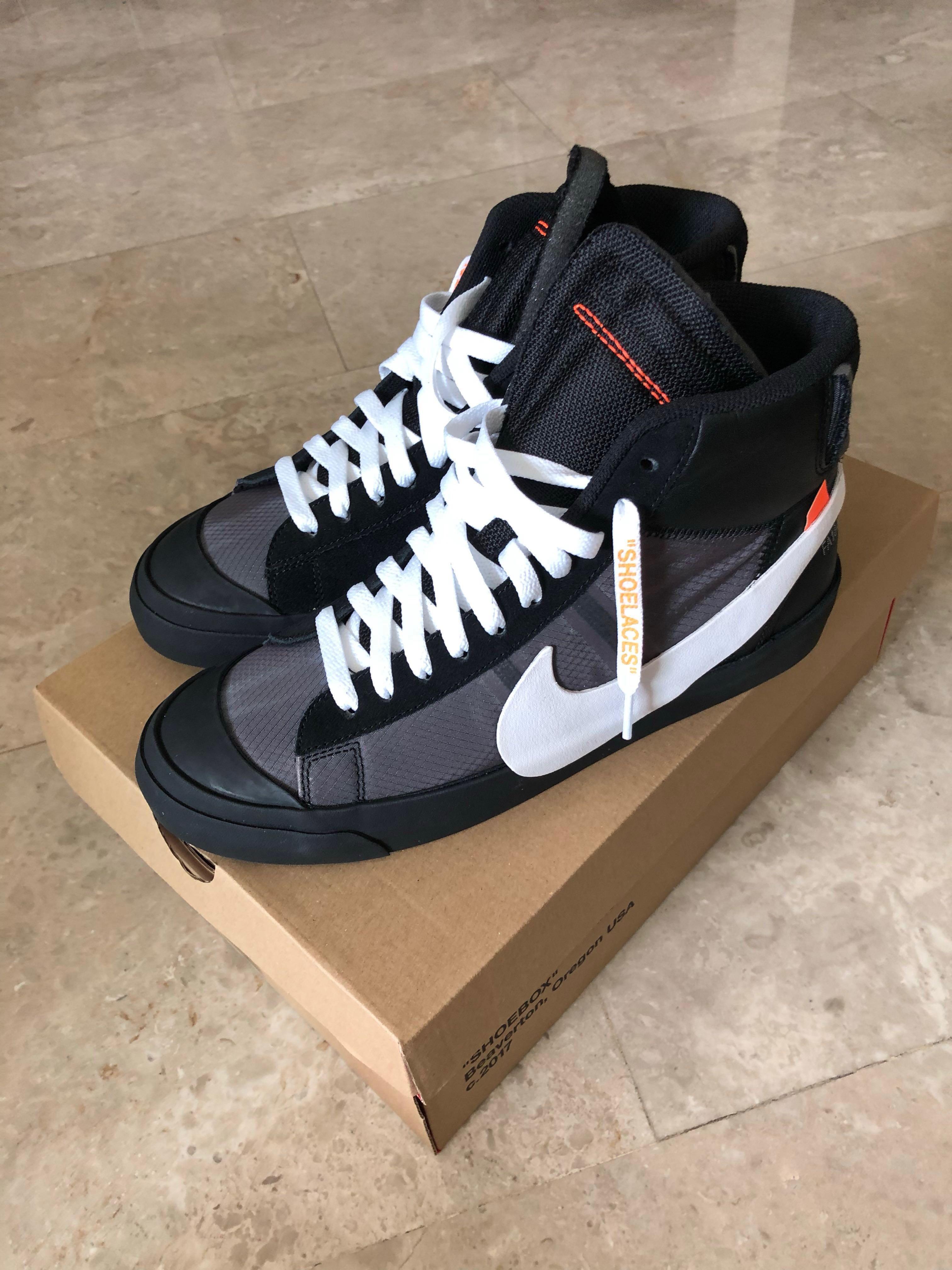 off white blazer zip tie