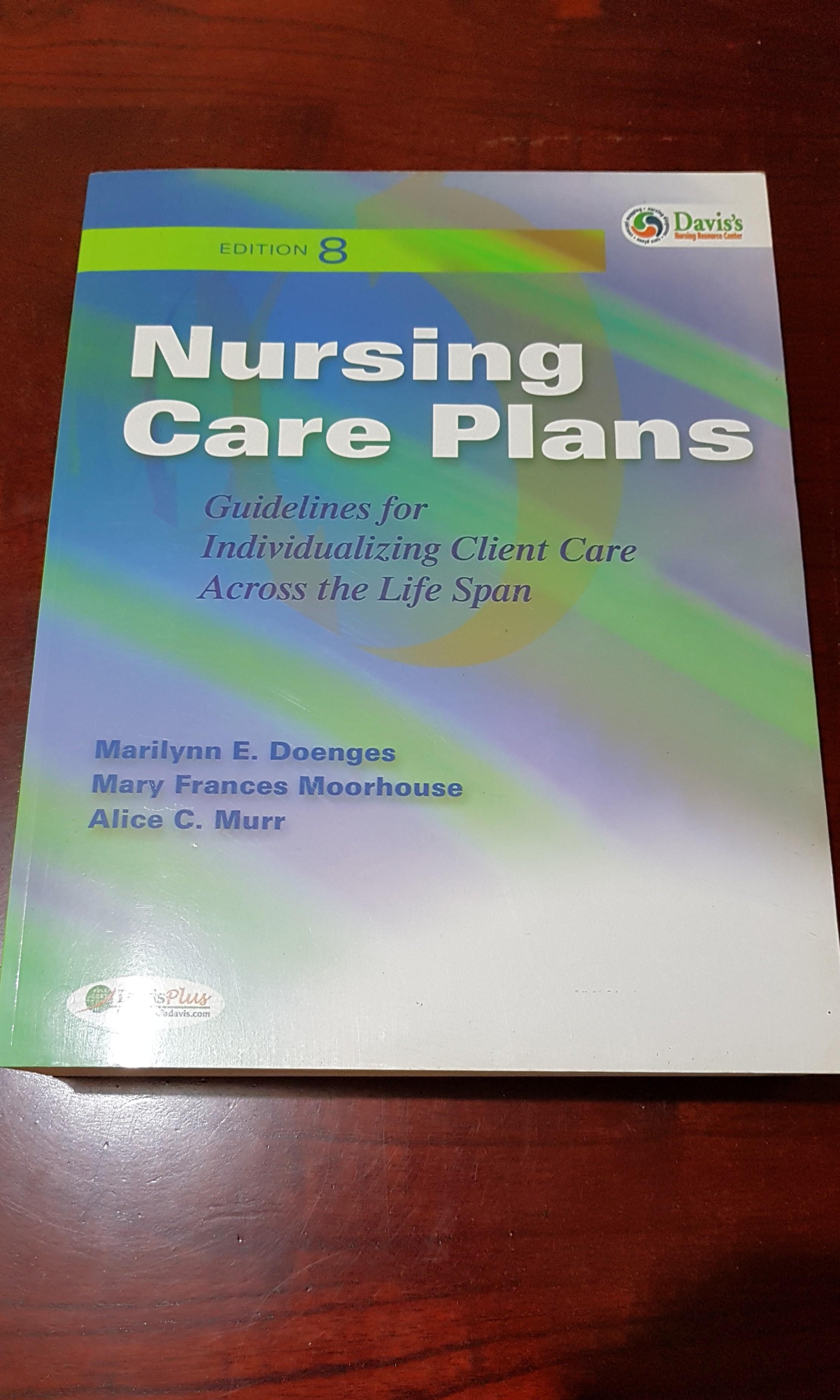 NURSING CARE PLAN 8TH EDITION, Hobbies & Toys, Books & Magazines