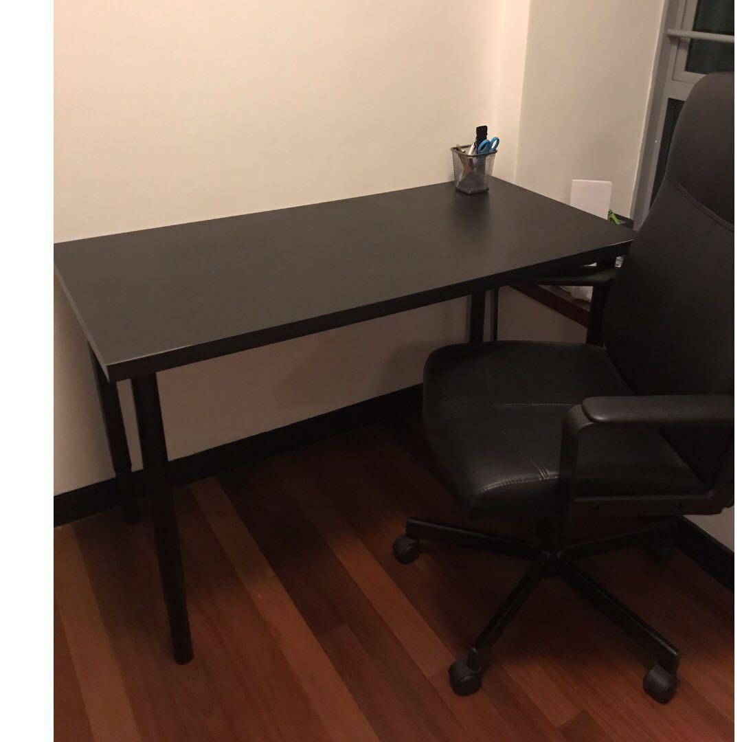 Office Desk Chair Combo Furniture Tables Chairs On Carousell