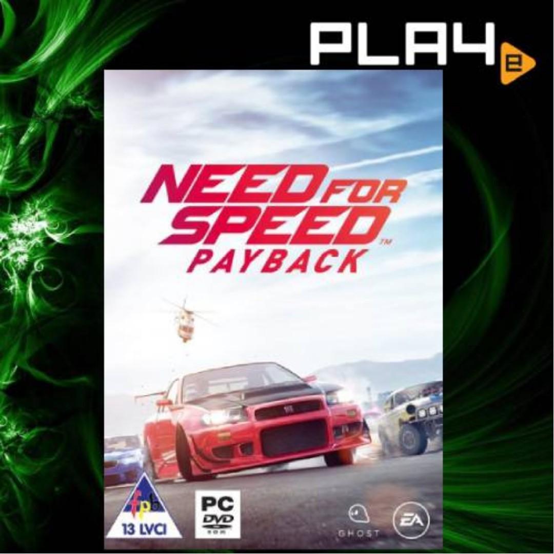 Pc Need For Speed Payback Brand New Toys Games Video